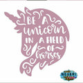 Be a unicorn in a field of horses image 0