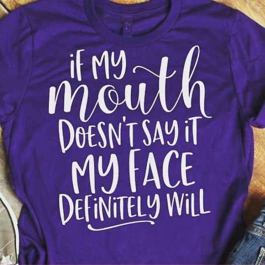 If my mouth doesn't say it, my face definitely will image 0